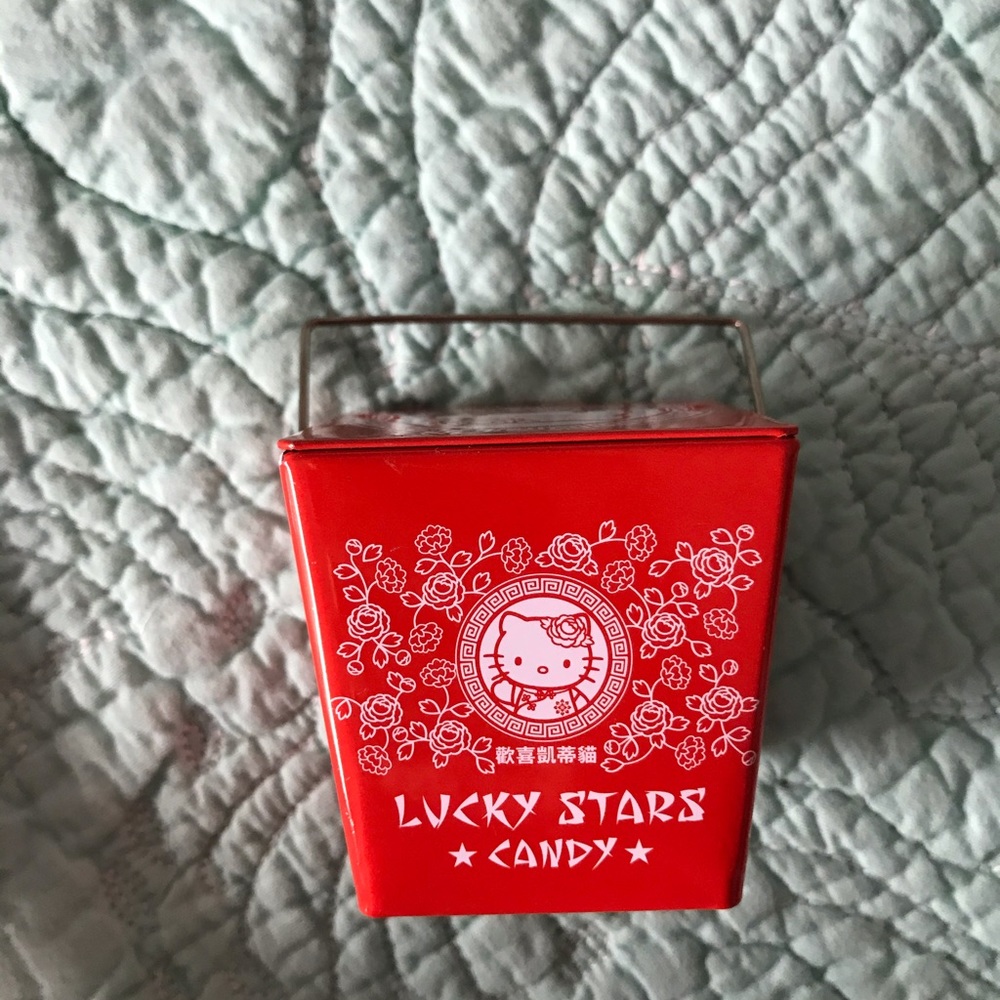 Hello Kitty Lucky Stars Candy Tin